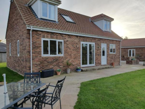 farm cottage with hottub